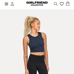 Girlfriend collective Reset Super Crop Tank